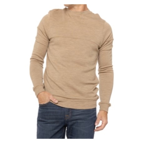 NEW Perry Ellis Men’s Tech Knit Mock Neck Sweater (Size M) - Picture 1 of 7
